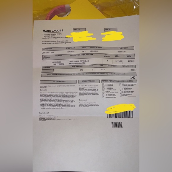 MARK JACOBS SMALL THE TOTE BAG PETAL PINK NWT SOLD OUT ONLINE - Picture 6 of 6